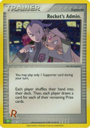 Rocket's Admin. (CLV) (26) [Trading Card Game Classic] Holofoil