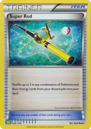 Super Rod (CLV) (28) [Trading Card Game Classic] Holofoil