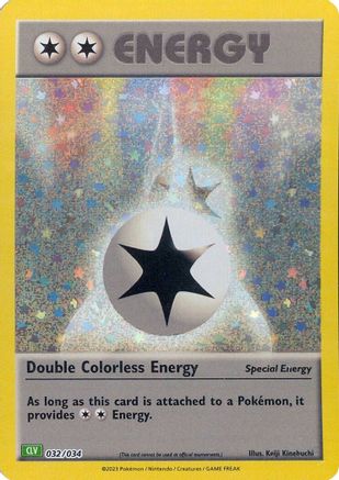 Double Colorless Energy (CLV) (32) [Trading Card Game Classic] Holofoil