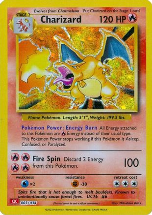Charizard (3) [Trading Card Game Classic] Holofoil