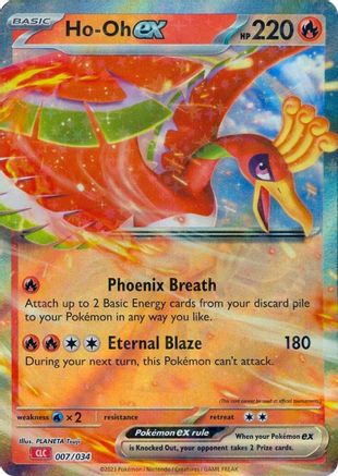 Ho-oh ex (7) [Trading Card Game Classic] Holofoil