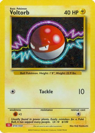 Voltorb (10) [Trading Card Game Classic] Holofoil