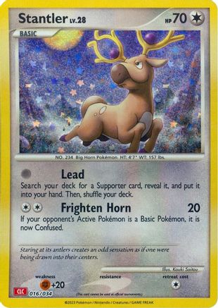 Stantler (16) [Trading Card Game Classic] Holofoil