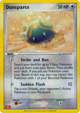 Dunsparce (15) [Trading Card Game Classic] Holofoil