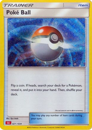 Poke Ball (CLC) (21) [Trading Card Game Classic] Holofoil