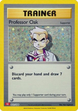 Professor Oak (CLC) (23) [Trading Card Game Classic] Holofoil