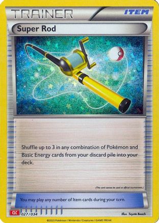 Super Rod (CLC) (27) [Trading Card Game Classic] Holofoil