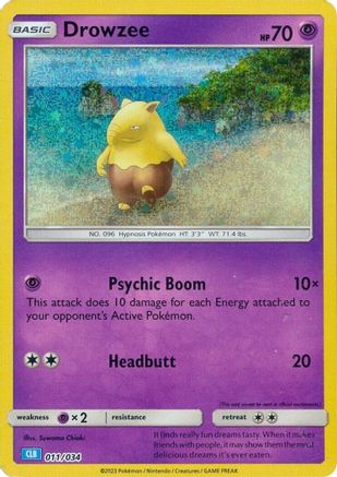 Drowzee (11) [Trading Card Game Classic] Holofoil