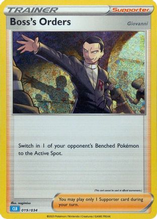Boss's Orders (CLB) (19) [Trading Card Game Classic] Holofoil