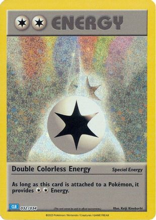 Double Colorless Energy (CLB) (32) [Trading Card Game Classic] Holofoil