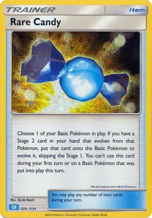 Rare Candy (CLB) (26) [Trading Card Game Classic] Holofoil