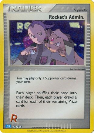 Rocket's Admin. (CLB) (27) [Trading Card Game Classic] Holofoil