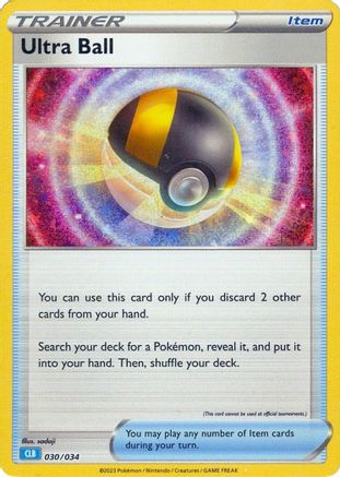 Ultra Ball (CLB) (30) [Trading Card Game Classic] Holofoil