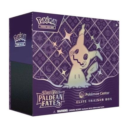 Pokemon Paldean Fates Pokemon Center Elite Trainer Box (Exclusive)