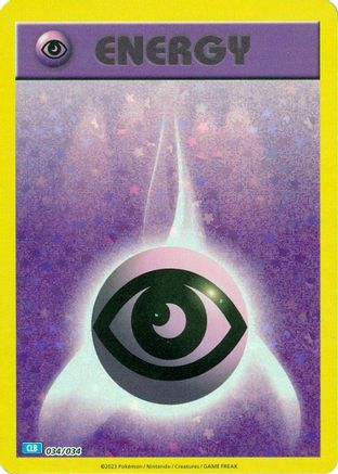 Basic Psychic Energy (34) [Trading Card Game Classic]