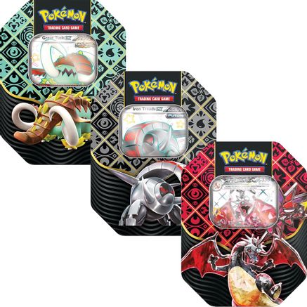 Pokemon Paldean Fates International Tins [Set of 3]