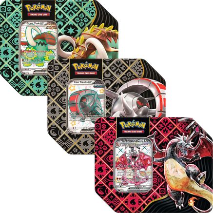 Pokemon Paldean Fates Tins [Set of 3]