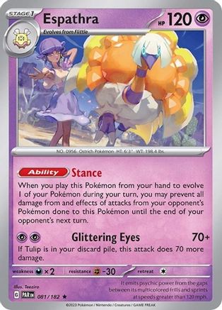 Espathra - 081/182 (Non-Holo) (81) [Deck Exclusives]