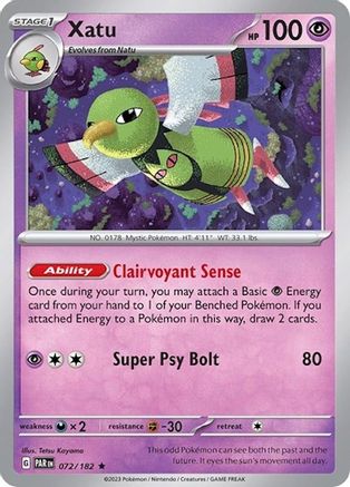 Xatu - 072/182 (Non-Holo) (72) [Deck Exclusives]