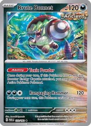 Brute Bonnet - 123/182 (Cosmos Holo) (123) [Miscellaneous Cards & Products] Holofoil