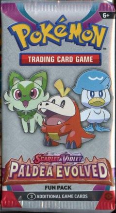 Pokemon Paldea Evolved Fun Pack