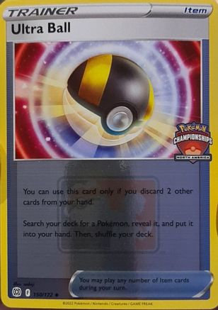 Ultra Ball - 150/172 (North America Championships) (150) [League & Championship Cards] Holofoil
