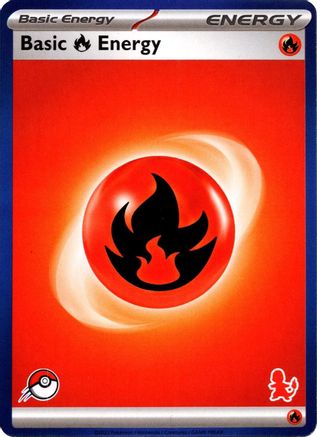 Basic Fire Energy (Blue Border) () [My First Battle]
