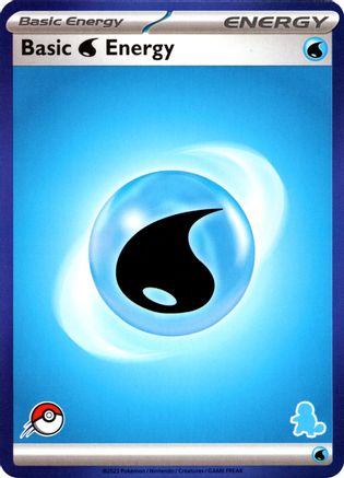 Basic Water Energy (Blue Border) () [My First Battle]