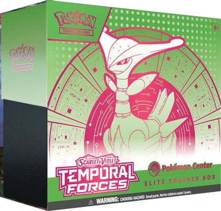 Pokemon Temporal Forces Pokemon Center Elite Trainer Box (Exclusive) [Iron Leaves]