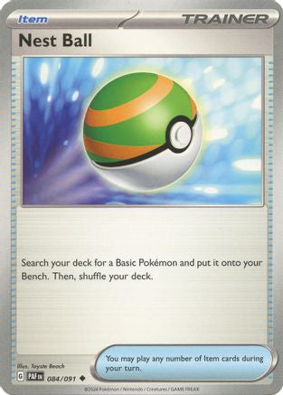 Nest Ball (84) [SV: Paldean Fates] Reverse Holofoil