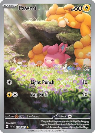 Pawmi - 226/091 (226) [SV: Paldean Fates] Holofoil