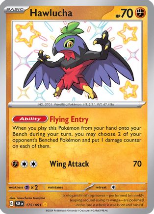 Hawlucha (175) [SV: Paldean Fates] Holofoil