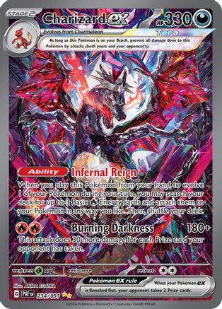 Charizard ex - 234/091 (234) [SV: Paldean Fates] Holofoil