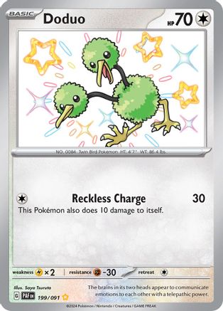 Doduo (199) [SV: Paldean Fates] Holofoil
