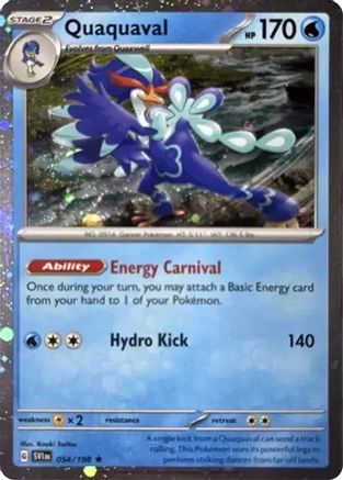 Quaquaval - 054/198 (Cosmos Holo) (54) [Miscellaneous Cards & Products] Holofoil