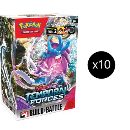 Pokemon Temporal Forces Build & Battle Box Display