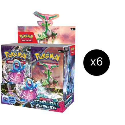 Pokemon Temporal Forces Booster Box Case