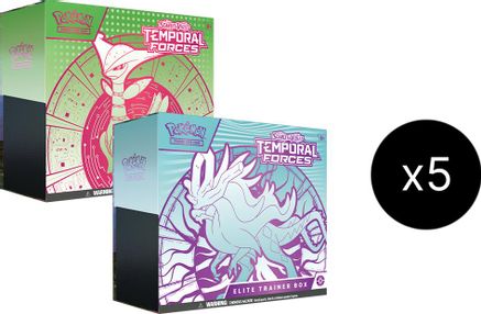 Pokemon Temporal Forces Elite Trainer Box Case
