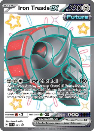 Iron Treads ex - 073 (73) [SV: Scarlet & Violet Promo Cards] Holofoil