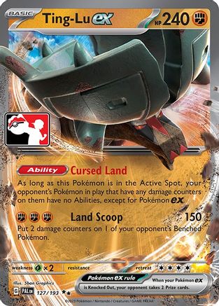 Ting-Lu ex (127) [Prize Pack Series Cards] Holofoil