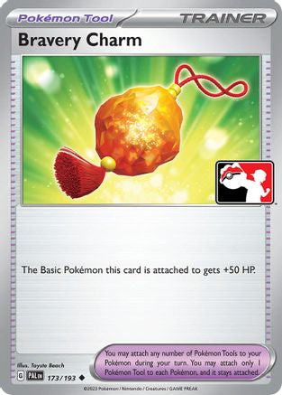 Bravery Charm (173) [Prize Pack Series Cards] Holofoil