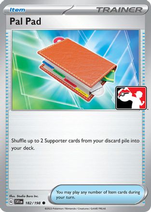Pal Pad (182) [Prize Pack Series Cards] Holofoil