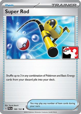 Super Rod (188) [Prize Pack Series Cards] Holofoil