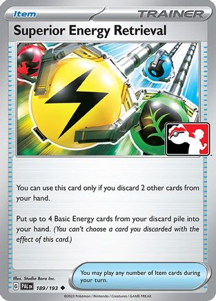 Superior Energy Retrieval (189) [Prize Pack Series Cards]