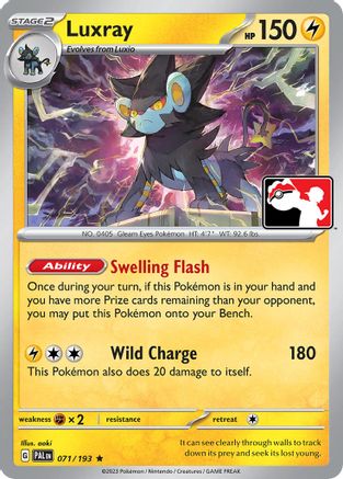 Luxray - 071/193 (71) [Prize Pack Series Cards]