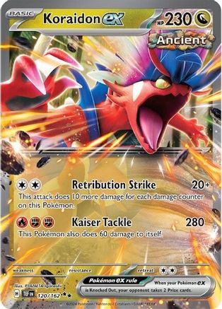 Koraidon ex (120) [SV05: Temporal Forces] Holofoil