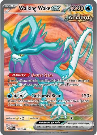 Walking Wake ex - 189/162 (189) [SV05: Temporal Forces] Holofoil