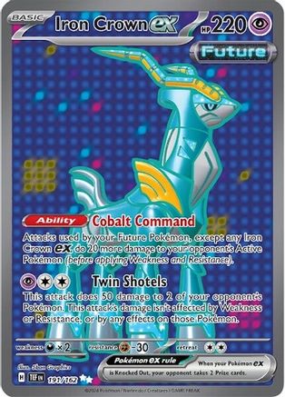 Iron Crown ex - 191/162 (191) [SV05: Temporal Forces] Holofoil