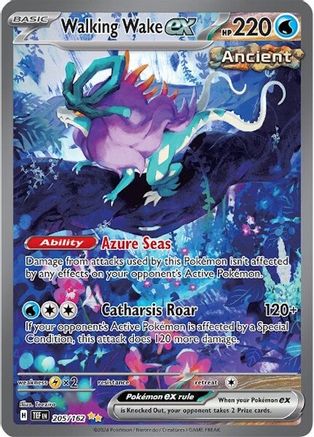 Walking Wake ex - 205/162 (205) [SV05: Temporal Forces] Holofoil