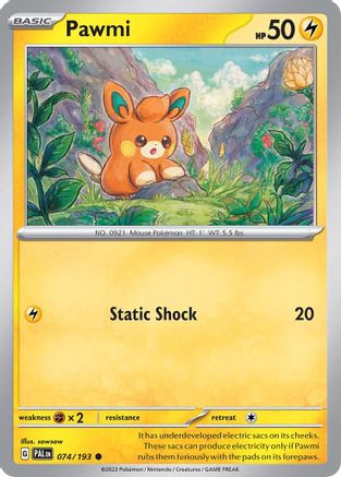 Pawmi (Cosmo Foil) (74) [Miscellaneous Cards & Products] Holofoil